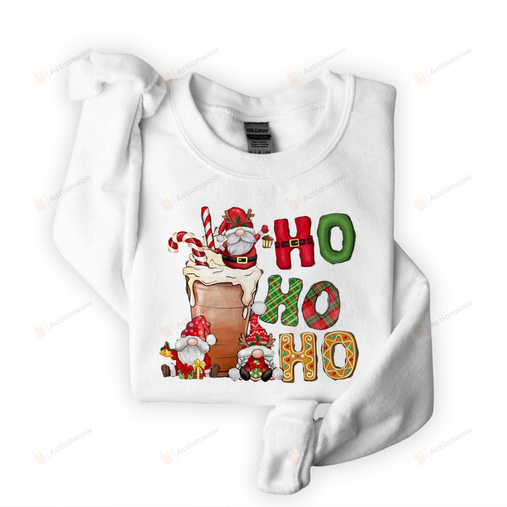 Ho Ho Ho Sweatshirt, Funny Christmas Shirt, Christmas Shirts For Women, Christmas Crewneck, Holiday