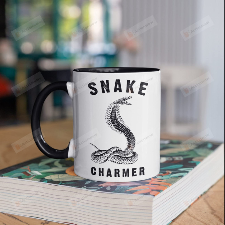 Snake Charmer Mug Gifts For Man Woman Friends Coworkers Family