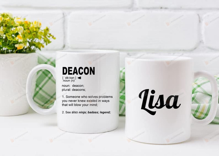 Deacon Definition Ceramic Coffee Mug