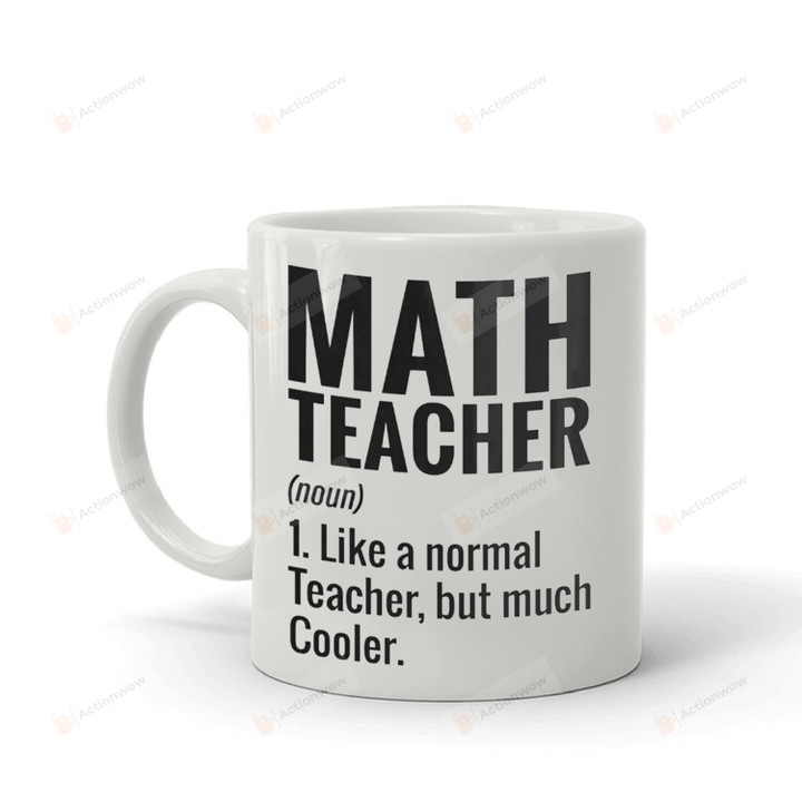 Math Teacher Definition Mug Maths Teacher Mug Gifts For Math Teacher Gifts