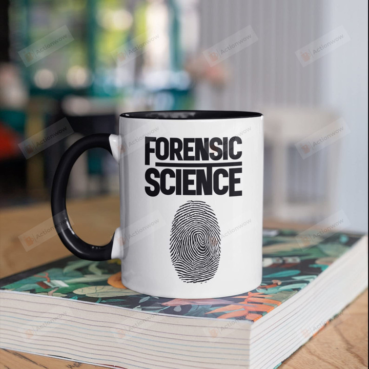 Forensic Science Mug Gifts For Man Woman Friends Coworkers Family Funny Mug