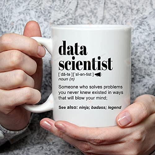 Data Scientist Definition Mug Gifts For Men And Women L For Birthday, Appreciation, Thank You Gifts From Colleague, Coworker, Boss
