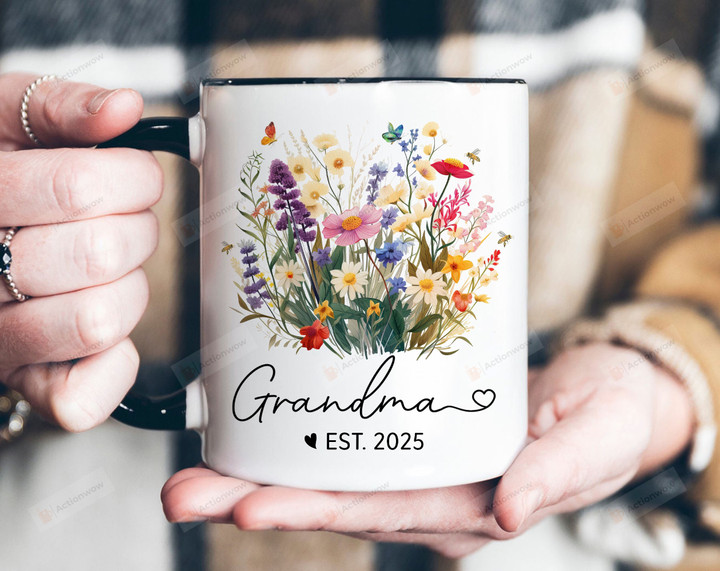 First Time Grandma 2025 Mug, You're Going To Be Grandma Coffee Mug, Soon To Be Grandma Gifts, 1St Time Grandmother Gift, Promoted To Grandma 2025 Mug, New Grandma Gifts, Grandma Baby Announcement