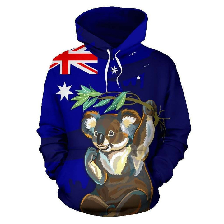 Australia Koala All Over Hoodie 02 JT6