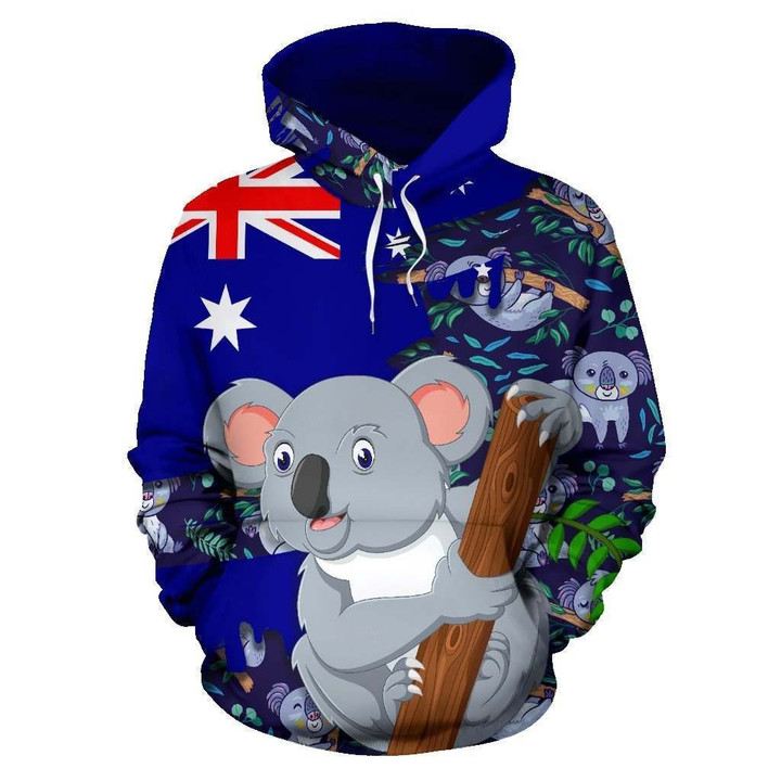 Australia Koala All Over Hoodie JT6