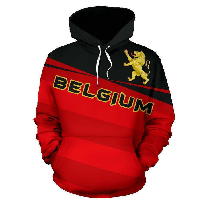 Belgium Sport Hoodie - Vivian Style 02 J9