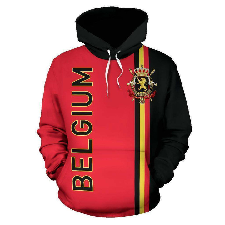 Belgium All Over Hoodie - Straight Version - BN04