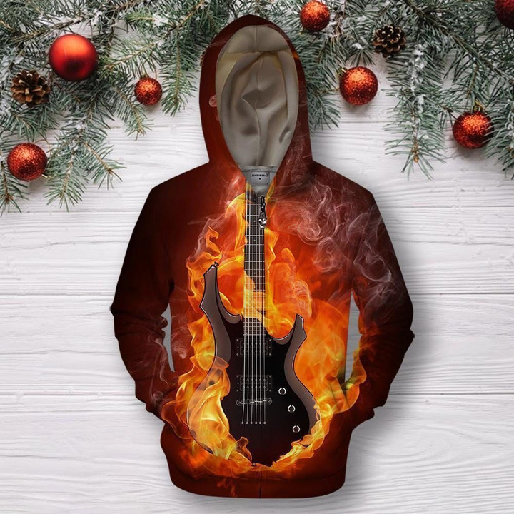 3D All Over Print Guitar Shirts HG