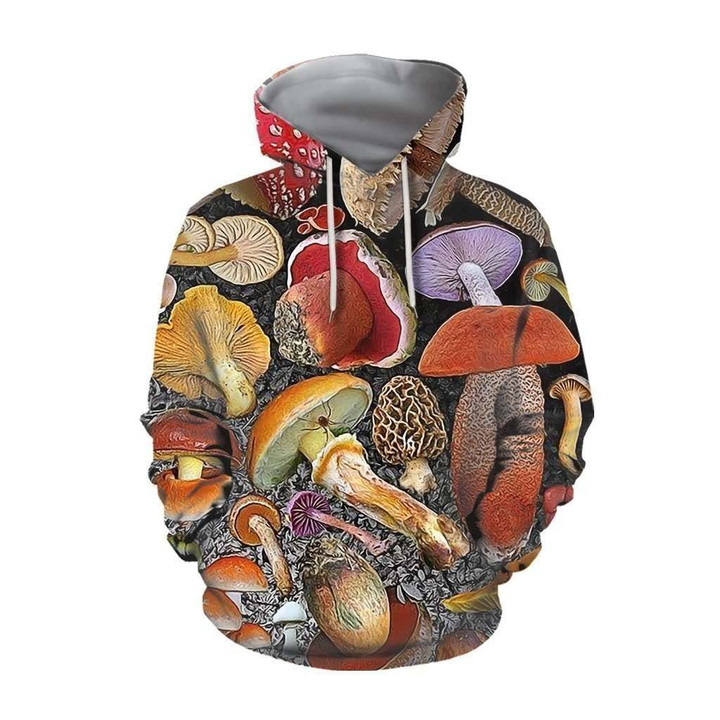 Mushroom collection Art  all over