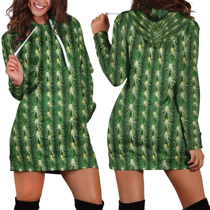 Amazing Cacti Hoodie Dress