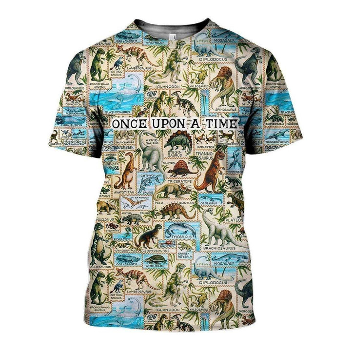 3D All Over Printed Dinosaurs Prehistoric Shirts and Shorts