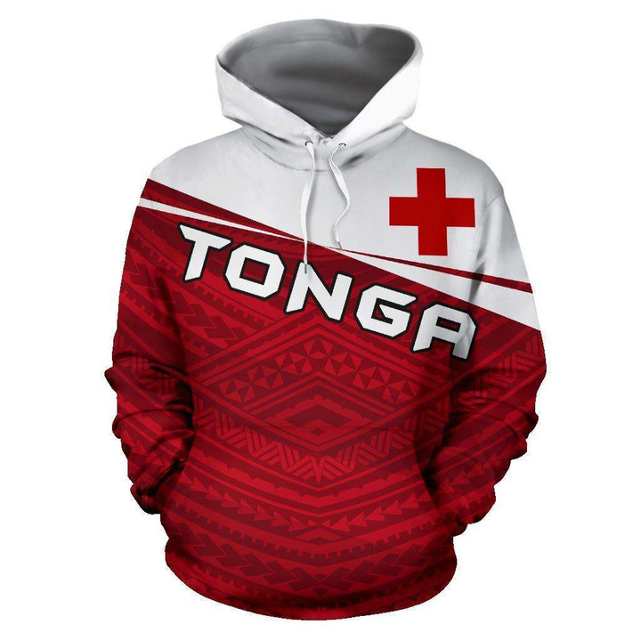 Tonga Coat Of Arms Hoodie - Vivian Style J9