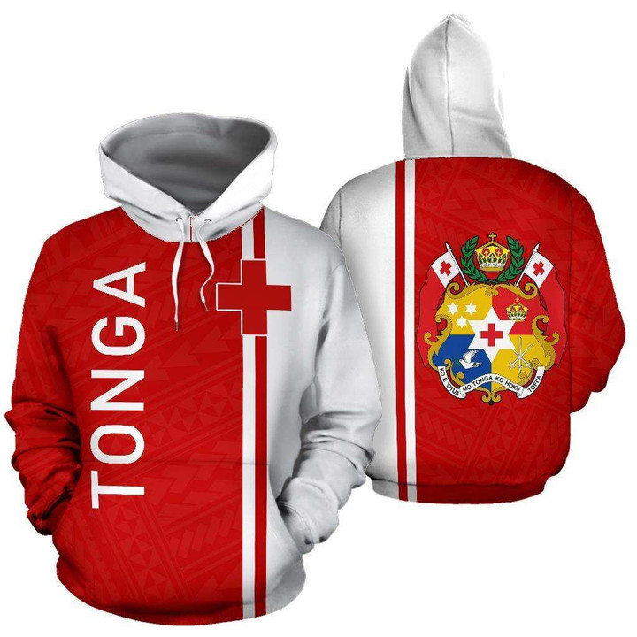 Tonga All Over Hoodie - Straight Version - BN04