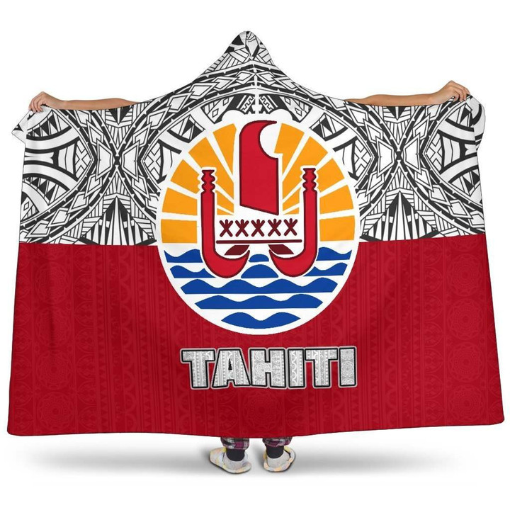 Tahiti Polynesian Hooded Blanket - BN09
