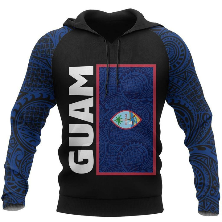 Guam Flag All Over Hoodie Special Version