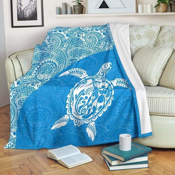 Hawaii Turtle Mermaid Premium Blanket 09 TH90