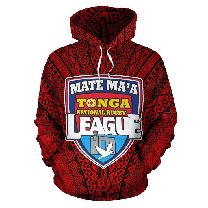Mate Ma'a Tonga Pullover Polynesian Hoodie