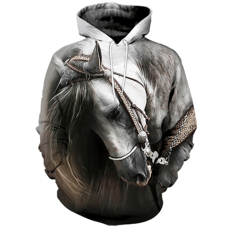 3D Printed Horse Clothes HR5 Winter Coat For Men and Women