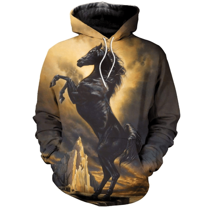 3D ALL OVER PRINTED HORSE for Men and Women CLOTHES HR6