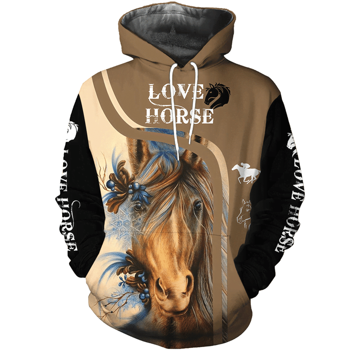 Horse Beautiful 3D All Over Printed Clothes for Men and Women HR1