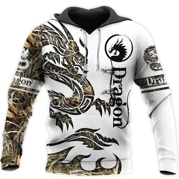 3D All Over Print Dragon Hoodie NM050931