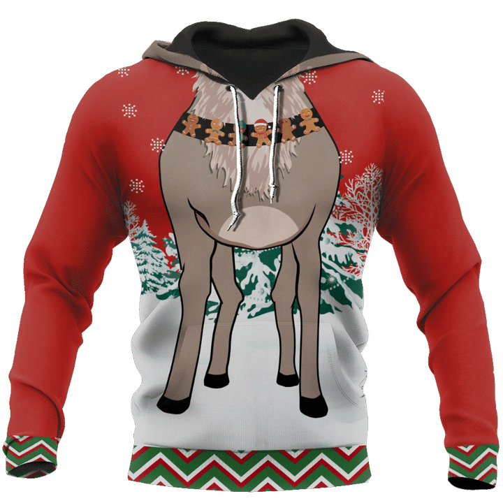 Deer Christmas 3D All Over Printed Shirts for Men and Women JJ02