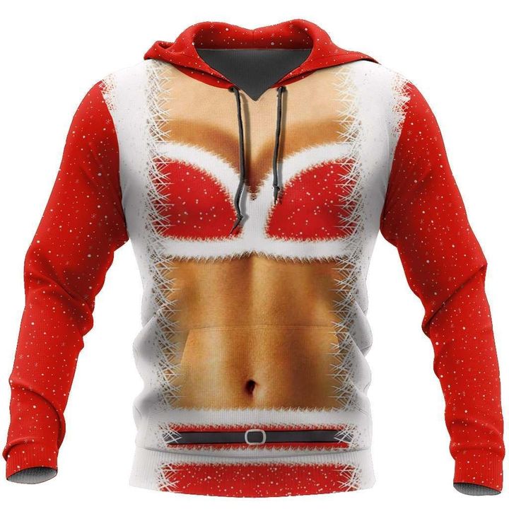 3D over printed body christmas ugly sweater HAC10c HG2101