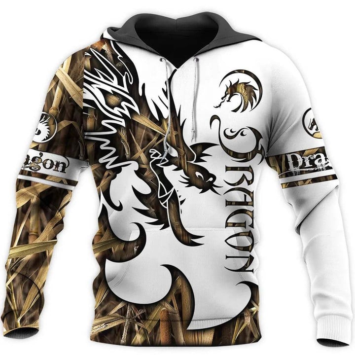3D All Over Printed Dragon Hoodie NM050944