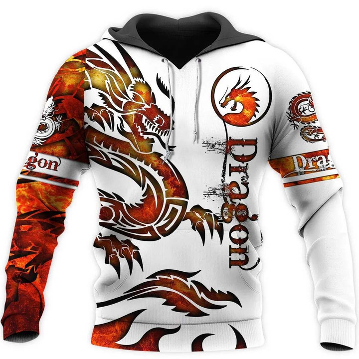 3D All Over Printed Dragon Hoodie NM050948