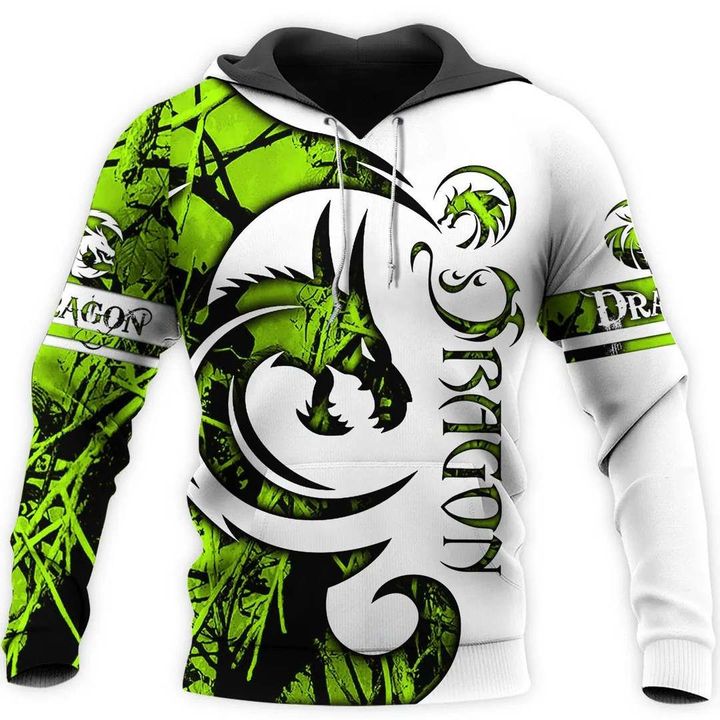 3D All Over Printed Dragon Hoodie NM050947