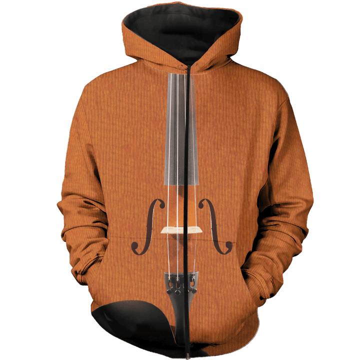 Violin 3d hoodie shirt for men and women HG11213