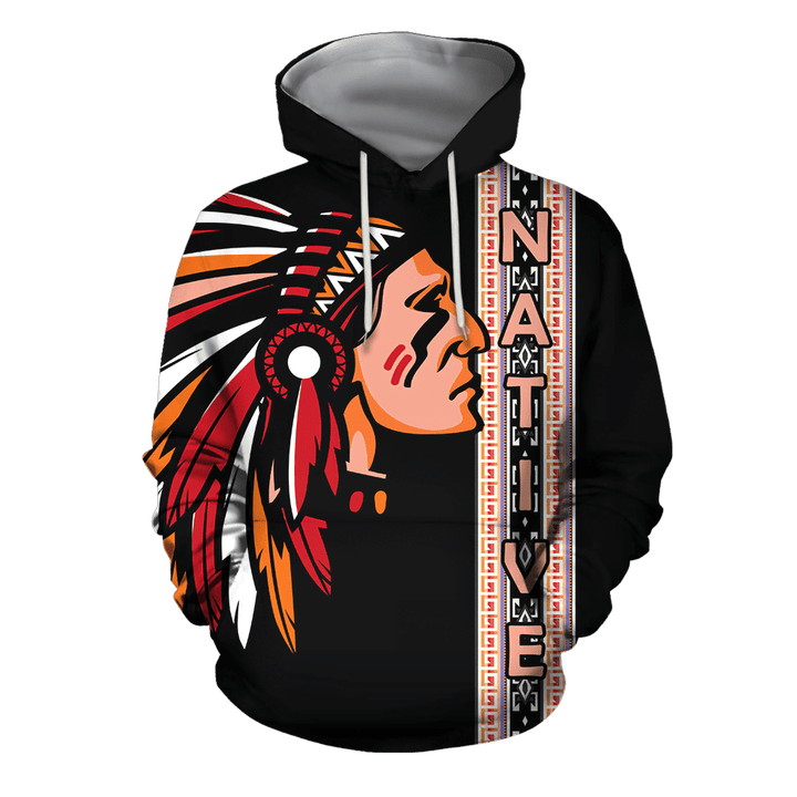 Native American 3D All Over Printed Shirts For Men And Women JJ25145
