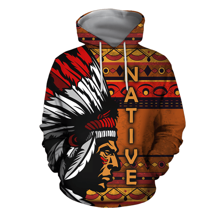 Native American 3D All Over Printed Shirts For Men And Women JJ26111