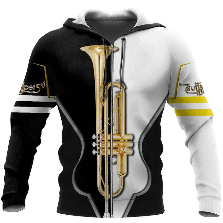 Trumpet player hoodie, sweatshirt, t-shirt music 3d HG HAC291101