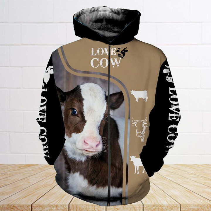 Cow, animal vet, farm veterinarian, 3d hoodie shirt for men and women HG1231