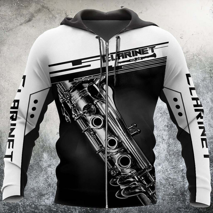 Clarinet music 3d hoodie, shirt, sweatshirt for men and women HG HAC31201
