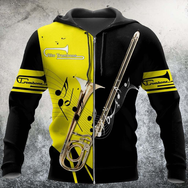 Alto trombone music 3d hoodie shirt for men and women HG HAC101207