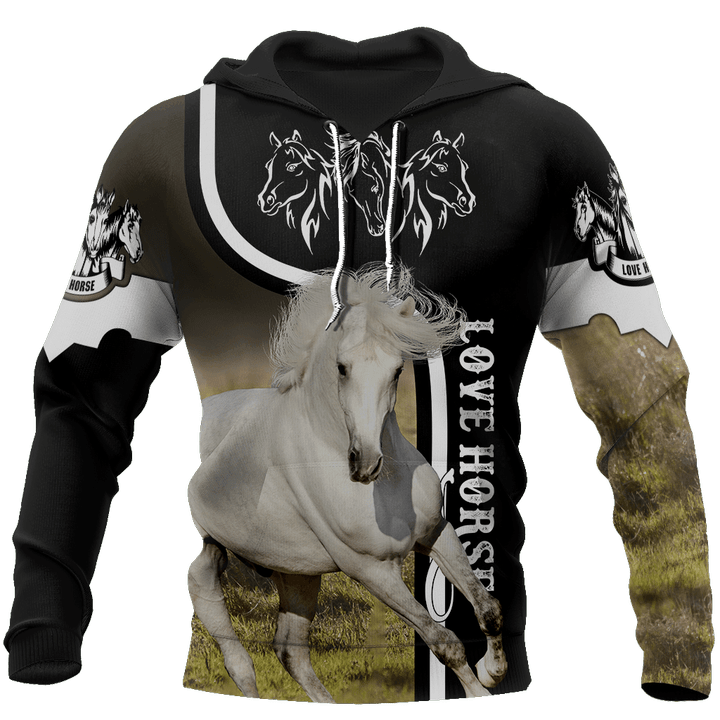 Love Horse Shirt - Winter Set for Men and Women JJ281201