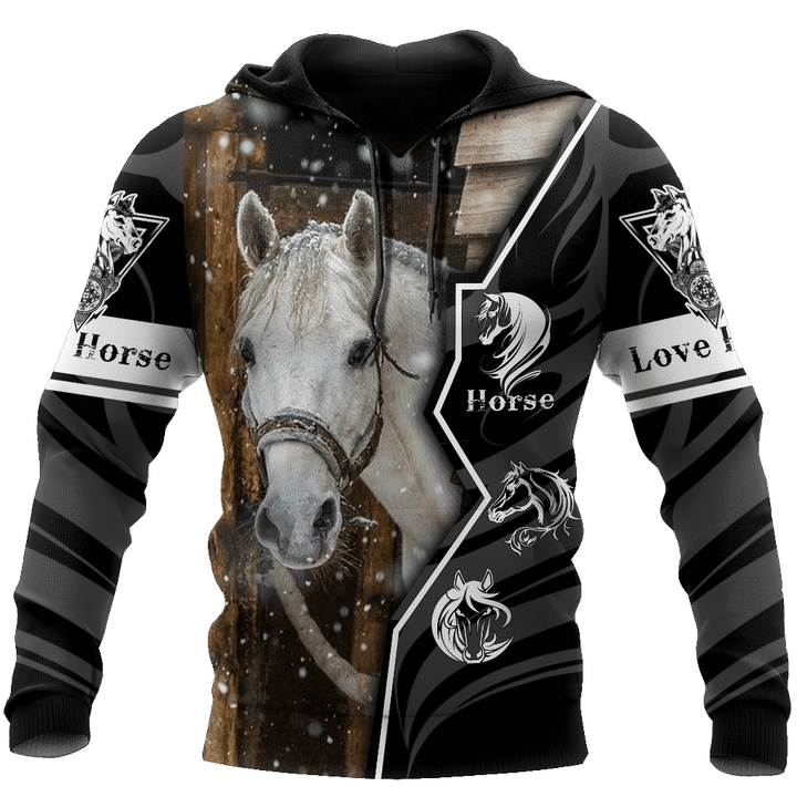 Beautiful Horse 3D All Over Printed shirt for Men and Women Pi040102
