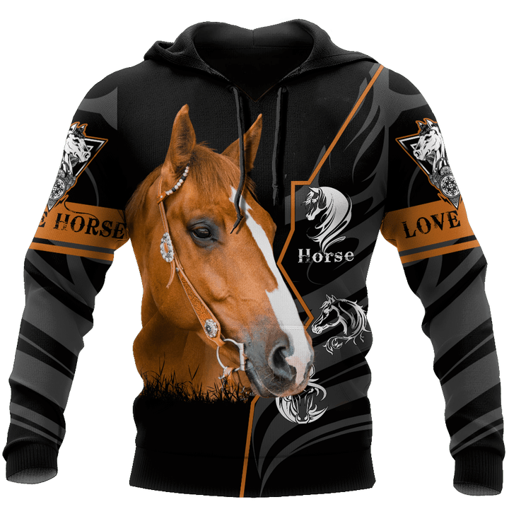 Beautiful Horse 3D All Over Printed shirt for Men and Women Pi040106