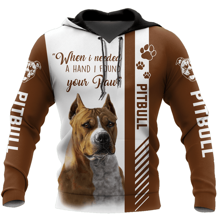 Pitbull 3D All Over Printed Shirts for Men and Women AM090106