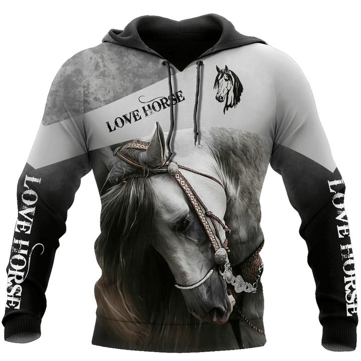 Beautiful Horse 3D All Over Printed shirt for Men and Women Pi070101