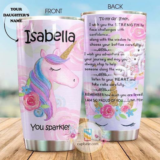I Wish You The Strength Personalized Tumbler V14D3