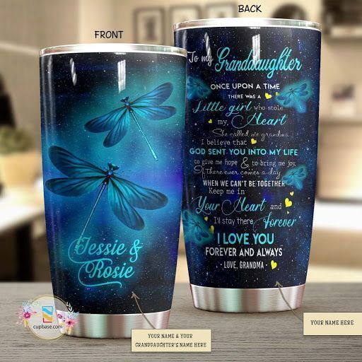 God Sent You To My Life Dragonfly Personalized Tumbler V99H9