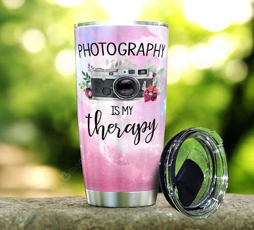 Photography Is My Therapy Tumbler V06Q9