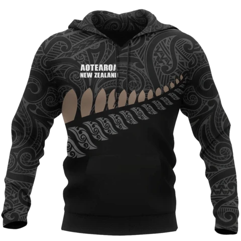 Aotearoa New Zealand Pullover Hoodie HC - Amaze Style™-Apparel