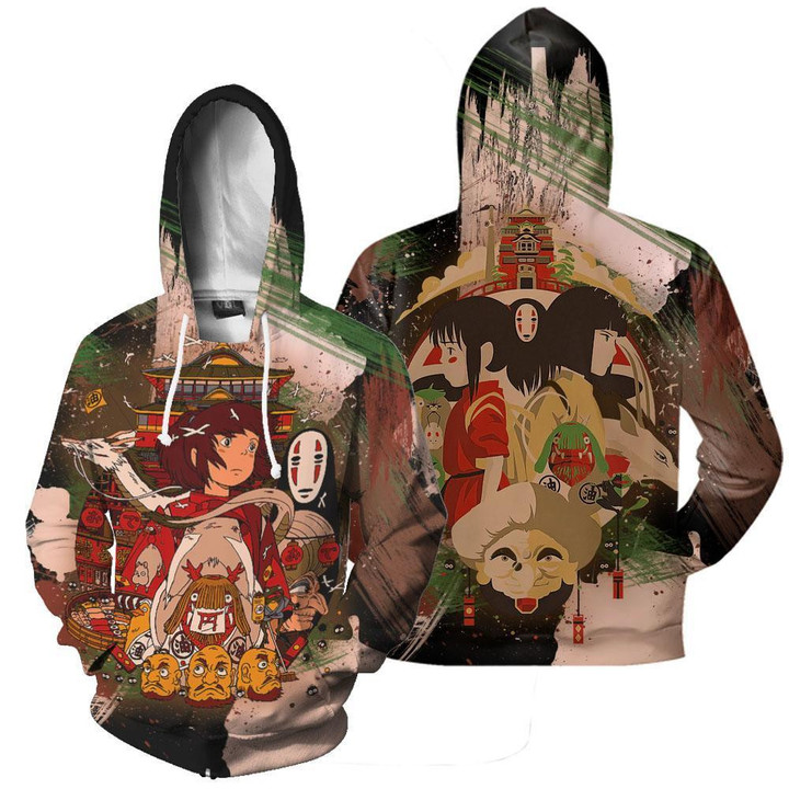 3D All Over Print Faceless Hoodie