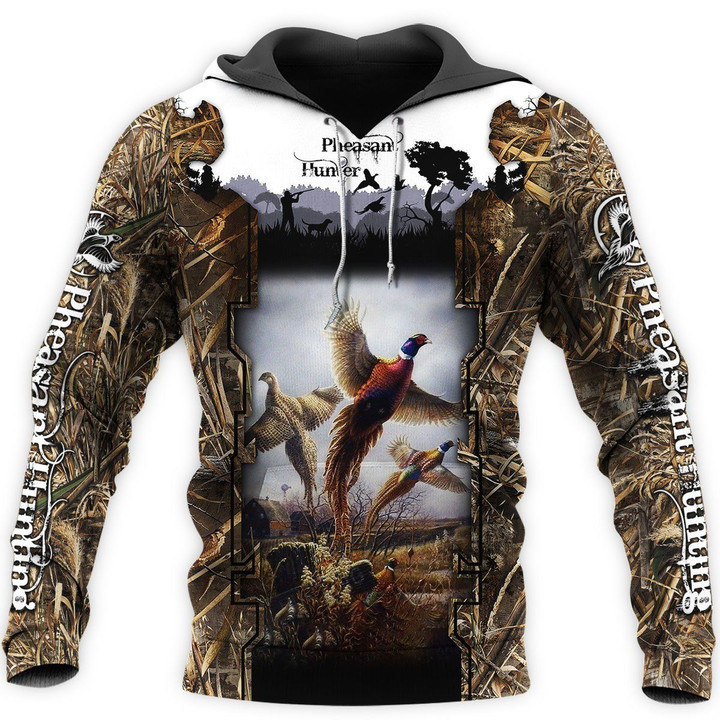 Pheasant Hunting 3D All Over Printed Shirts MP915-Apparel-MP-Hoodie-S-Vibe Cosy™