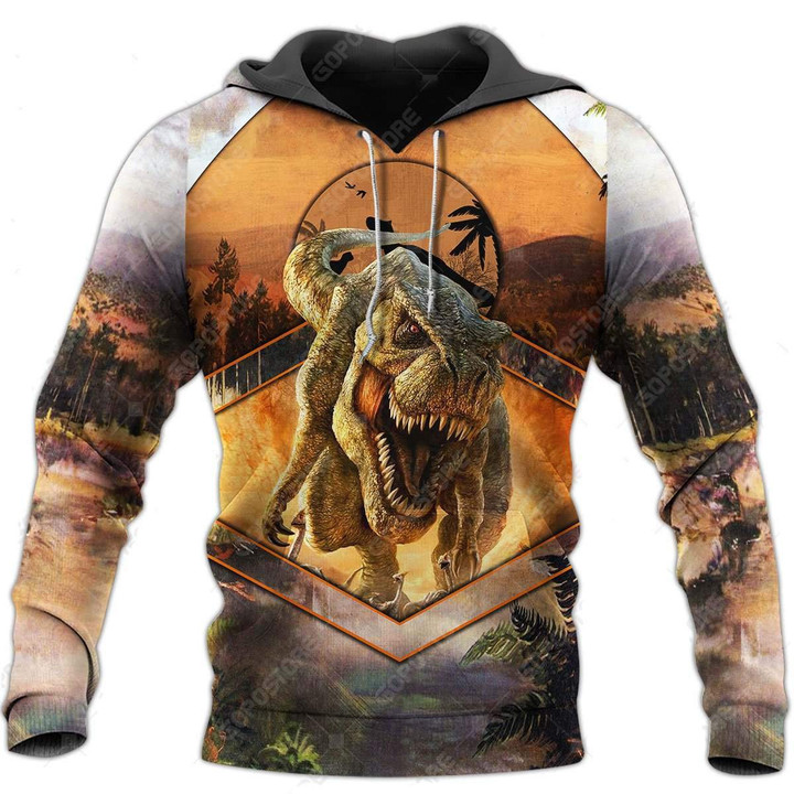 COOL DINOSAURS 3D ALL OVER PRINTED HOODIE MP910-Apparel-MP-Hoodie-S-Vibe Cosy™