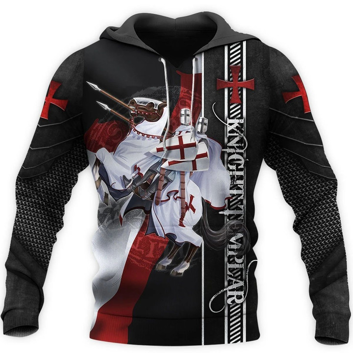 KNIGHT TEMPLAR 3D ALL OVER PRINTED SHIRTS MP919-Apparel-MP-Hoodie-S-Vibe Cosy™